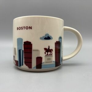 Starbucks Boston You Are‎ Here Series Collection 14oz Coffee Tea Mug Cup